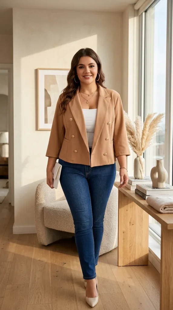 10. Double-Breasted 34 Sleeve Statement