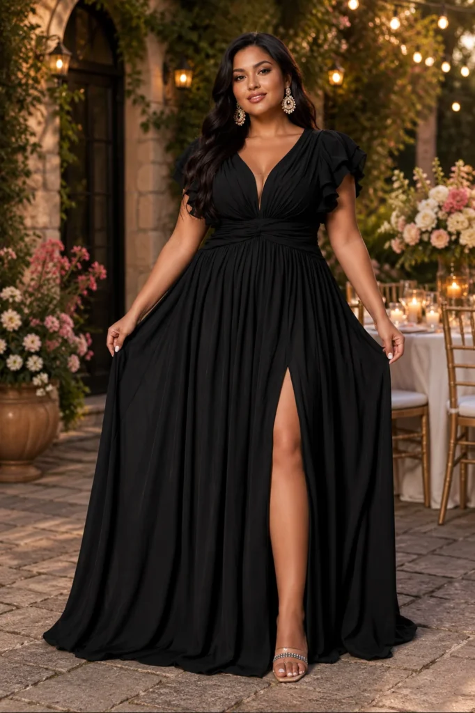 12. The Luxe Formal Chiffon Bridesmaid Gown