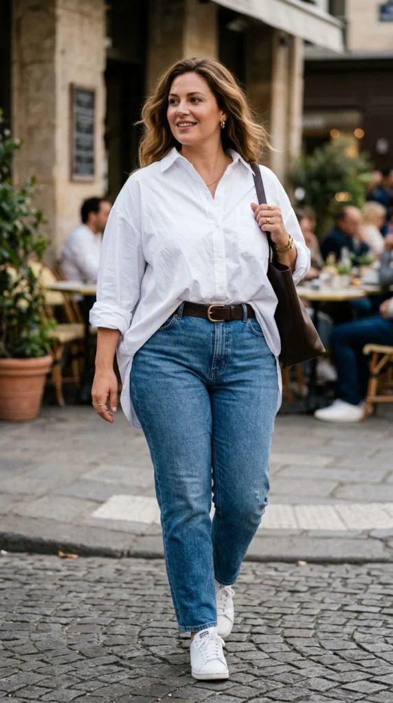 2. Belt It at the Waist