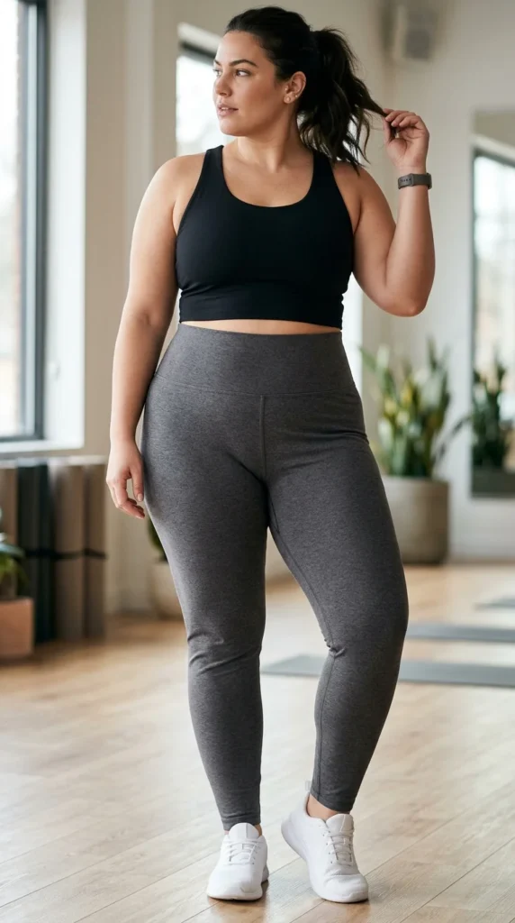 2. Wide-Band Seamless Yoga Pants