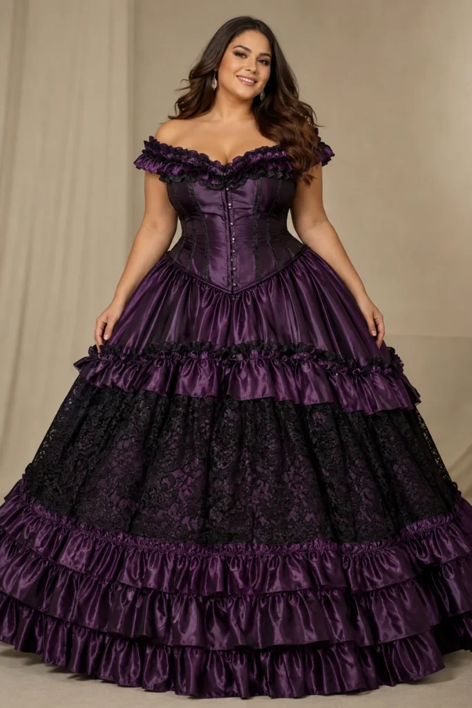 3. Romantic Gothic Little Red Riding Hood Costume