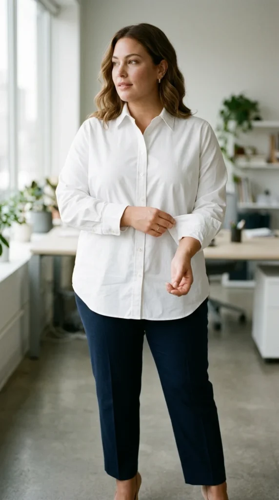 3. The Versatile Button-Down Shirt