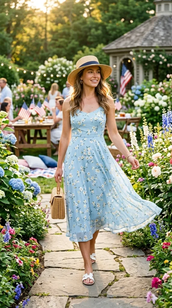 3.Flowy Summer Dress
