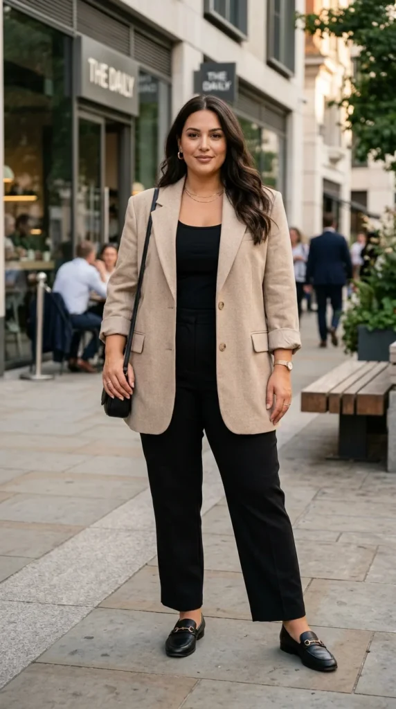 4. Oversized Tailored Blazers
