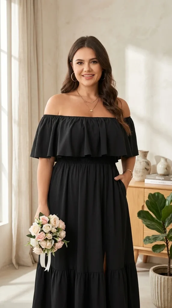 4. SCOMCHIC Womens Plus Size Cocktail Dress