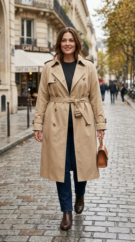 5. Belted Trench Coats