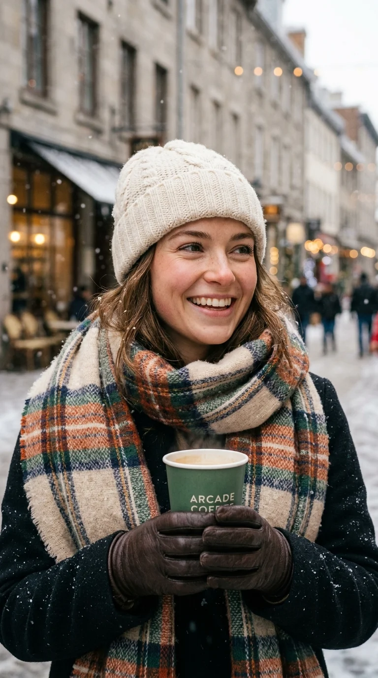 6. Layer with Winter Accessories