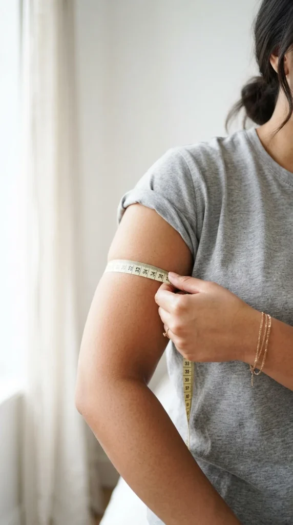 7. Write Down Your Upper Arm Size
