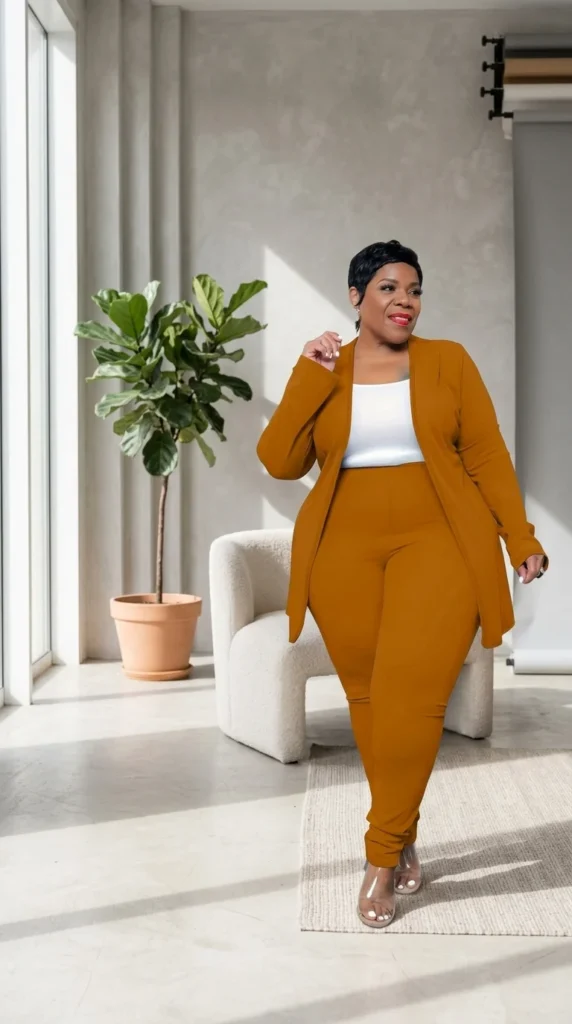 8. Coordinated 2-Piece Loungewear Suit Set