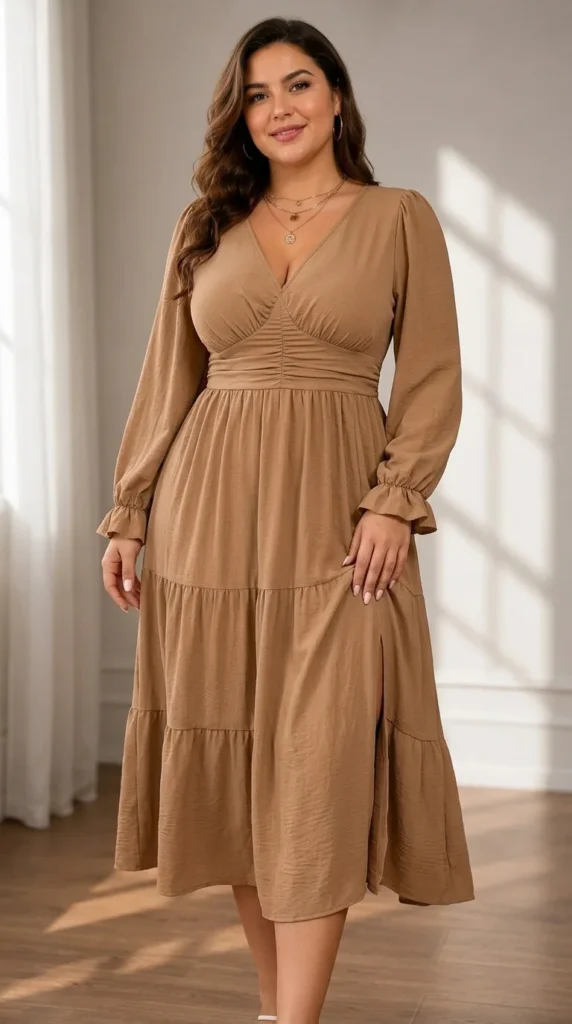 8. The High-Waist Slit Statement Dress