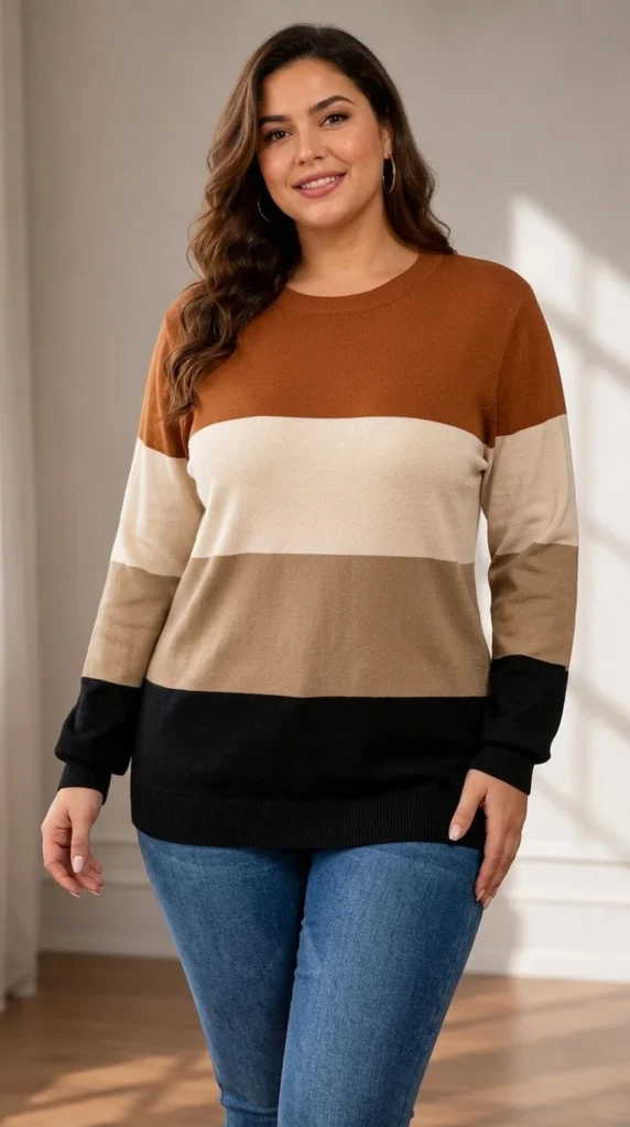 9. Fall Pullover Knit Sweater Outfit