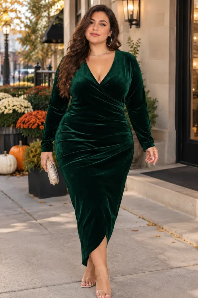 4. The Velvet Night Hour Cocktail Dress