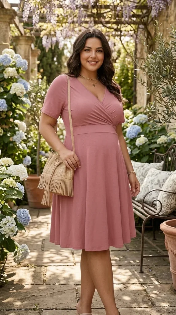 5. The Classic Floral Wrap Sundress