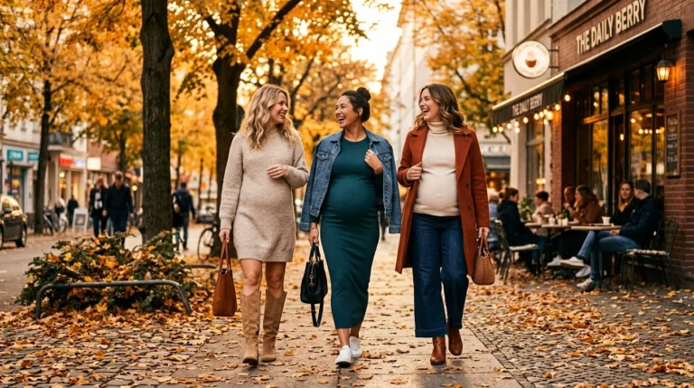12 Fall Pregnancy Outfits for women