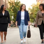 12 Plus Size Blazer Outfits for Women Over 40