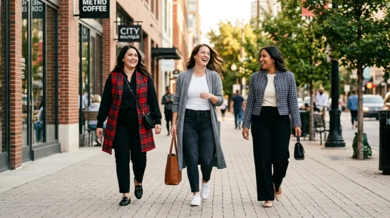12 Plus Size Layering Outfits for Work