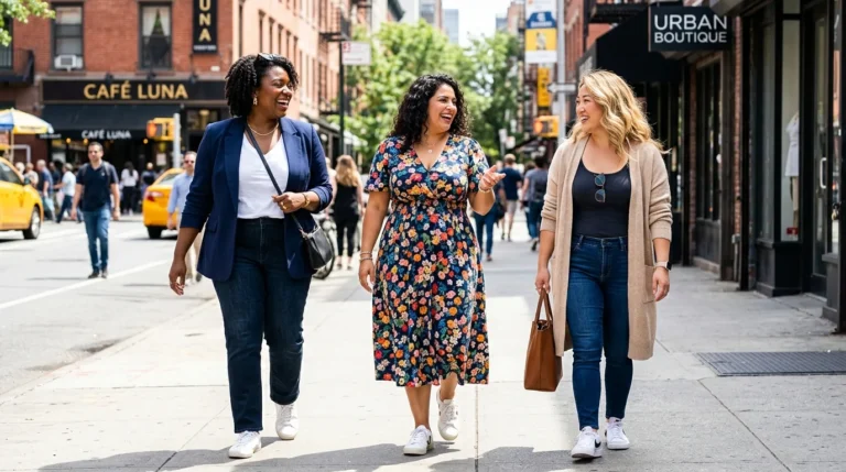How to Dress an Apple-Shaped Plus-Size Body with Confidence