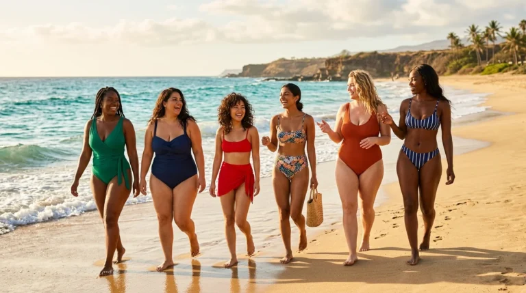 How to Find the Most Flattering Swimsuit for Big Stomach