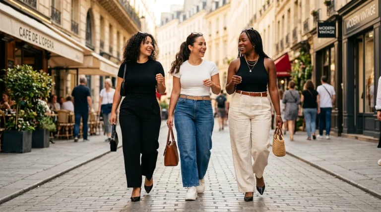 How to Style Wide-Leg Pants for Short and Curvy Women