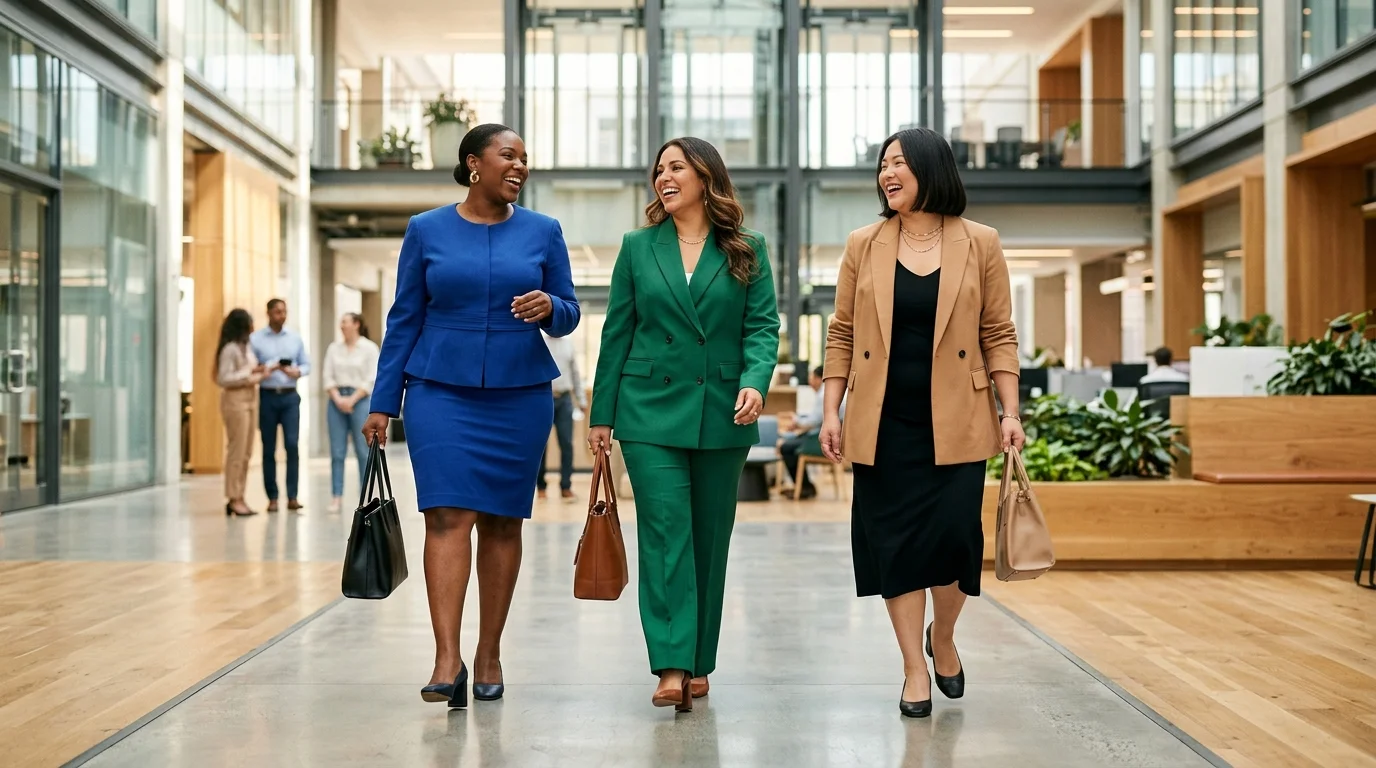 Stunning Plus Size Business Casual Outfits for Curvy Women