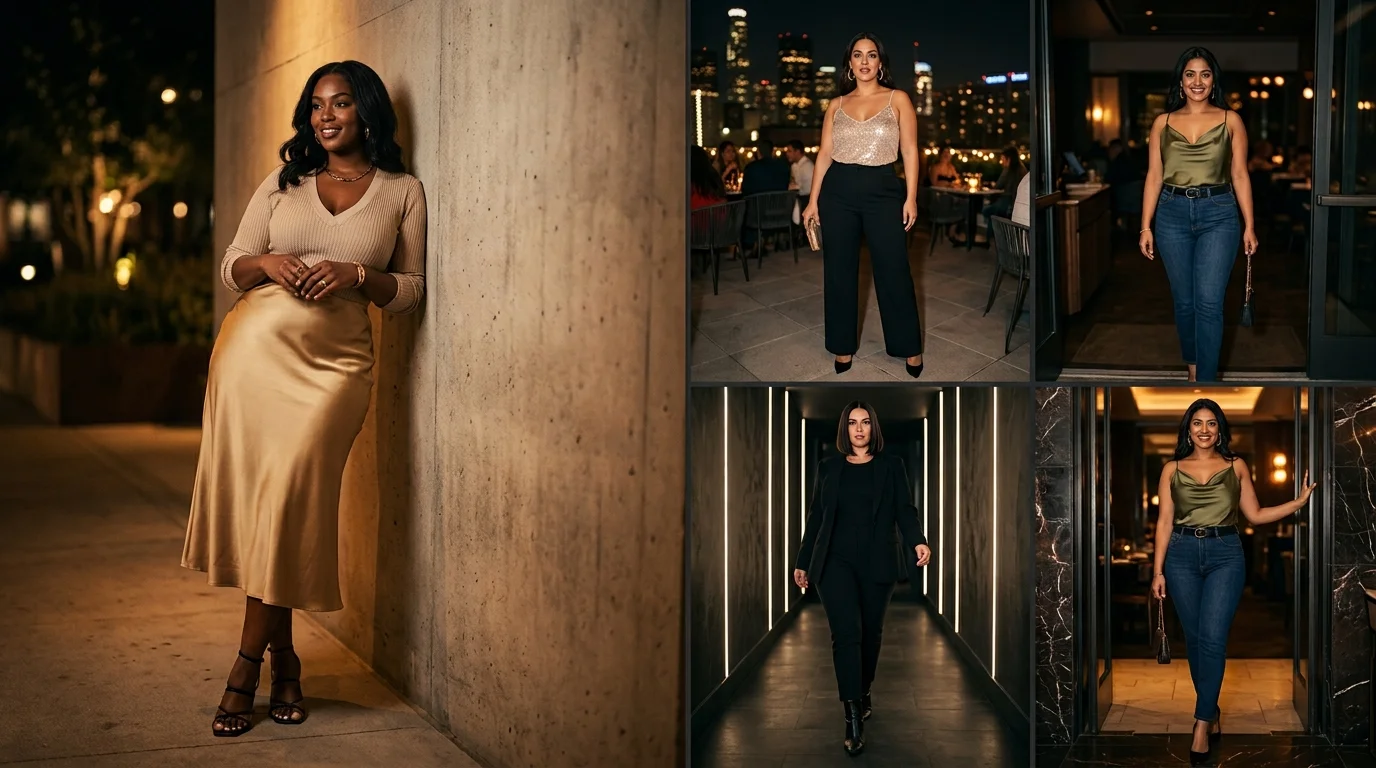 How to Dress a Hourglass Curvy Figure